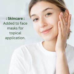 mGanna Karela leaves powder used as a face mask ingredient