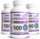 MAAC10 Trans Resveratrol 3-Pack bottle front view