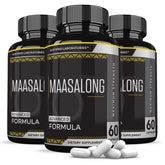 Justified Laboratories Maasalong Advanced Men's Health 60 Capsules 3-Pack bottle front