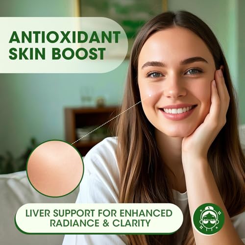 Ingredients collage featuring milk thistle, artichoke leaf, dandelion root