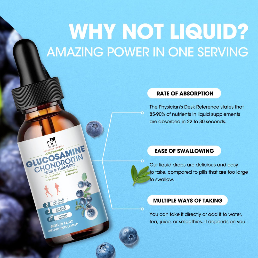 Liquid drops bottle on white background