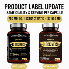Maca energy and performance support capsules