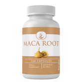 Front view of Pure Original Maca Root Capsules bottle