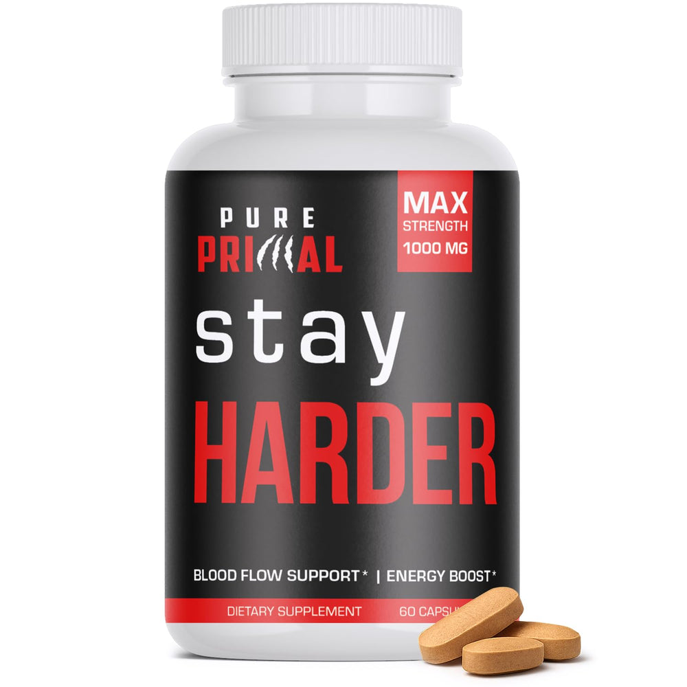 Bottle of Maca Root & L-Arginine for Men with Tongkat Ali