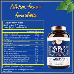 Maca root and ashwagandha ingredients illustration