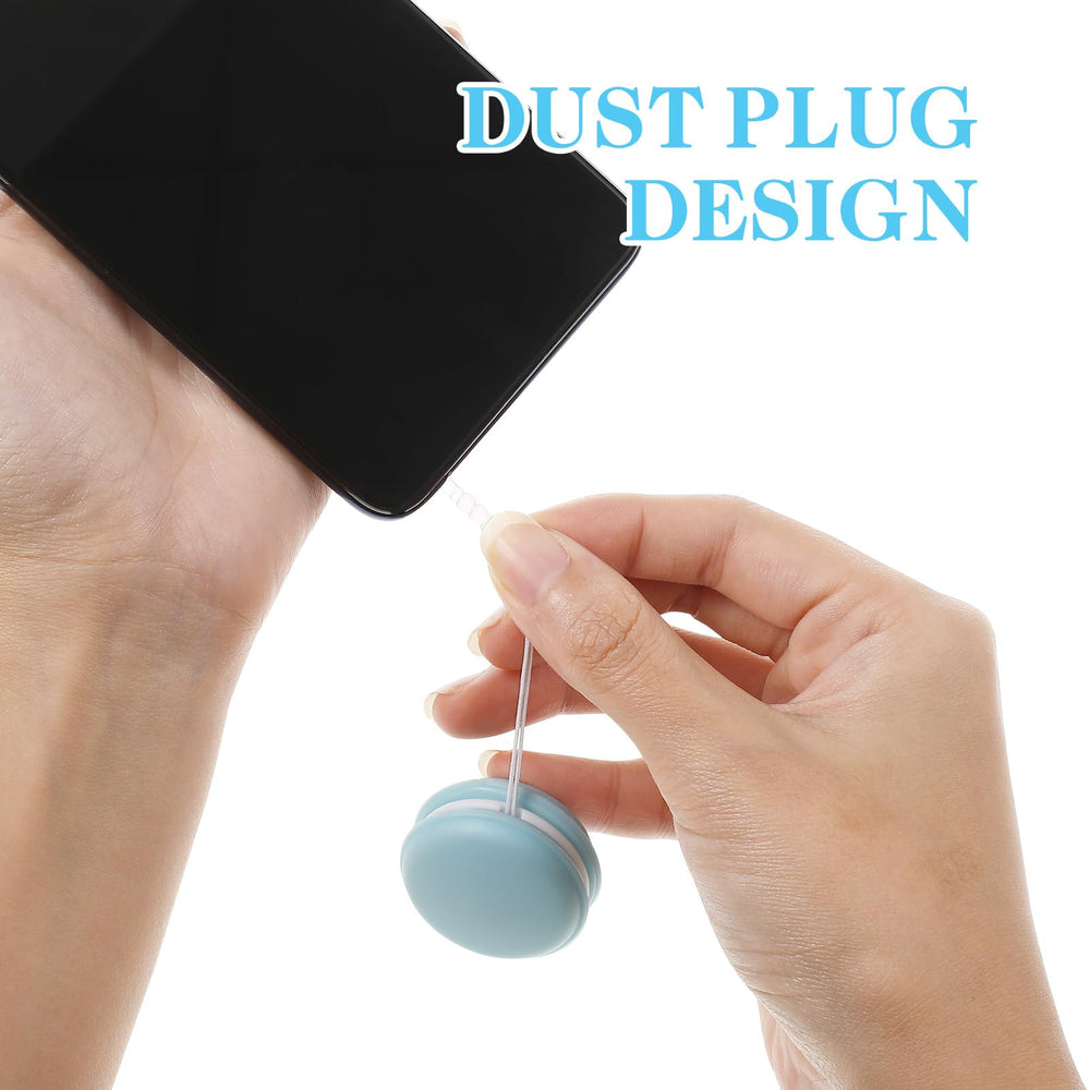Soft brush tip of the macaron screen cleaner