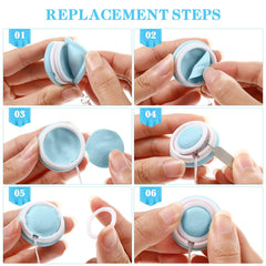 Cleaner being pulled from its holder