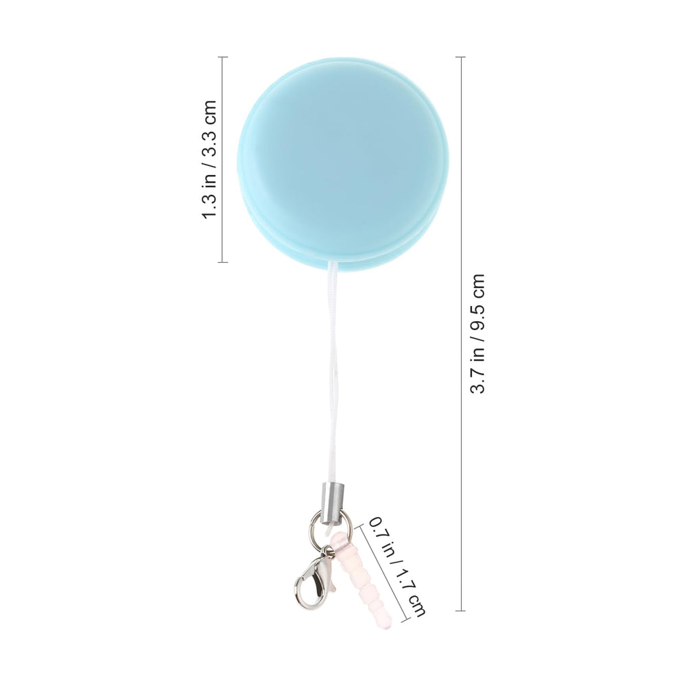 Pastel macarons design with cute lanyard
