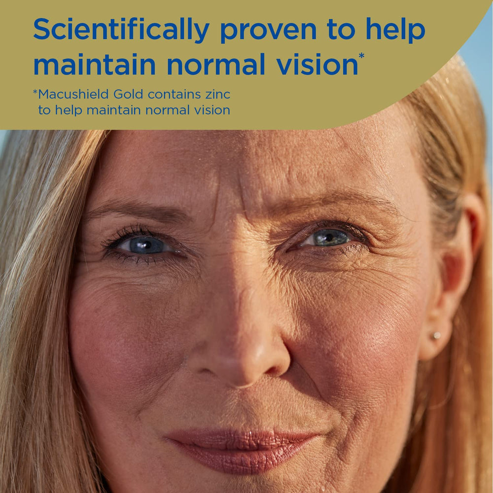 Macu Shield Gold ingredients: lutein, zeaxanthin, meso-zeaxanthin
