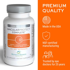 Resveratrol, bilberry and grape seed extracts included