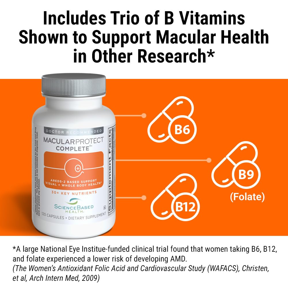 Vitamins C and E with zinc and copper in the supplement
