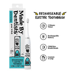 Toothbrush with 6 replacement heads included