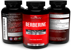 Manufacturing facility in the USA for Divine Bounty Berberine supplement