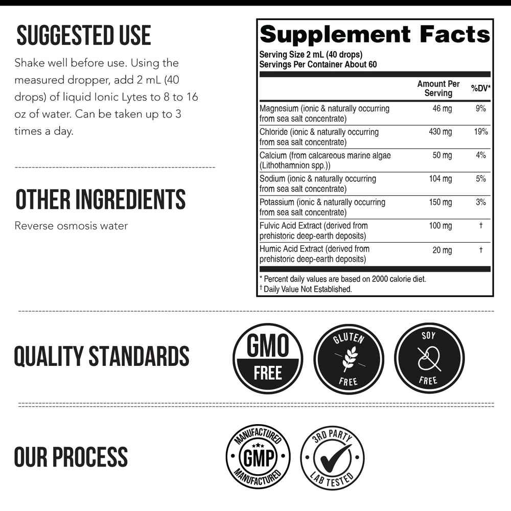 Made in USA under cGMP standards