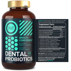 Made in USA dental probiotics packaging