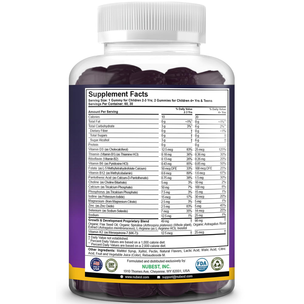 USA-made production facility (FDA-registered, GMP-certified)