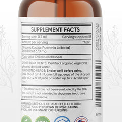 Made in USA GMP-certified facility bottle label