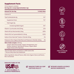 Made in USA GMP-certified facility label