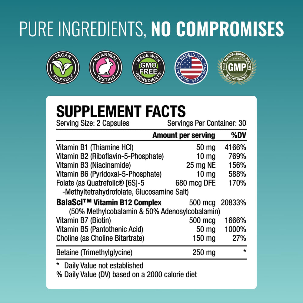 Product manufactured in USA in GMP-certified facility with testing