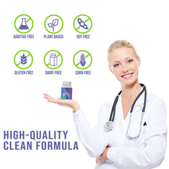 Made in USA label on Detox Cleanse bottle