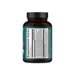 Made in the USA mushroom supplement bottle