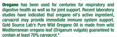 Made in USA oregano oil capsules bottle