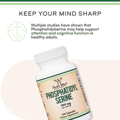 Made in USA phosphatidylserine supplement 300mg