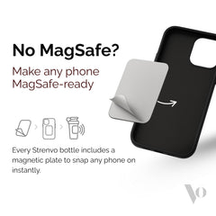 Hidden card holder inside shaker bottle