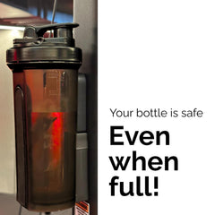 Phone attachment mount on Mag Shaker Bottle