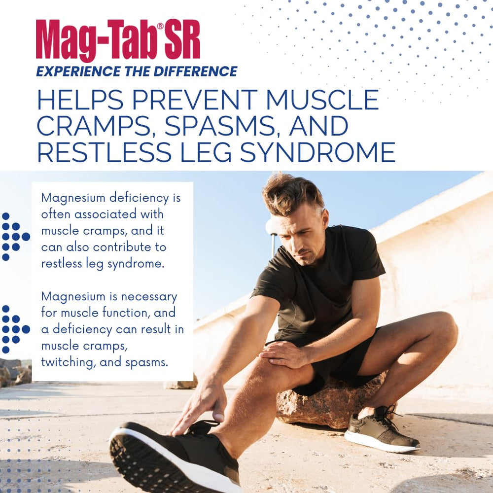 Doctor-recommended Mag-Tab SR for magnesium deficiency