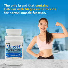 Concept image showing magnesium supports heart and muscle function