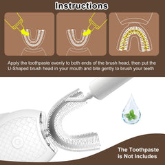 Magentak Electric Toothbrush IPX7 waterproof in White