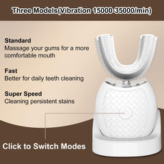 Magentak U Shaped Electric Toothbrush cleaning 360-degree