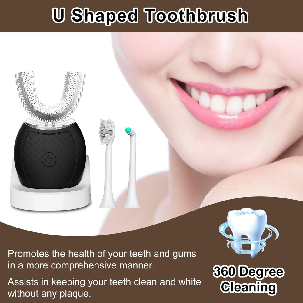 Regular brush head included for Magentak toothbrush