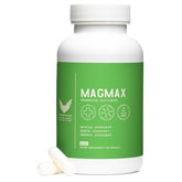 Front view of MagMax Magnesium Glycinate bottle