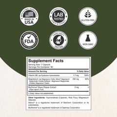 High-absorption magnesium capsule illustration