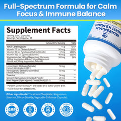 Close-up of magnesium capsules