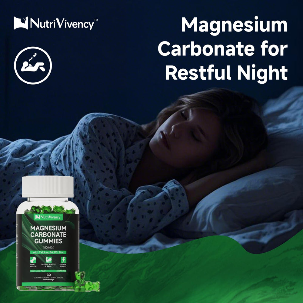 Close-up of green apple flavored gummies