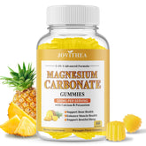 Magnesium carbonate gummies pineapple flavor 60 count packaging
