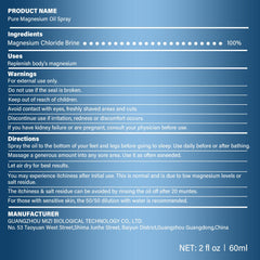 Magnesium chloride brine ingredient label