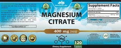 GMP-certified manufacturing facility badge for magnesium citrate supplement