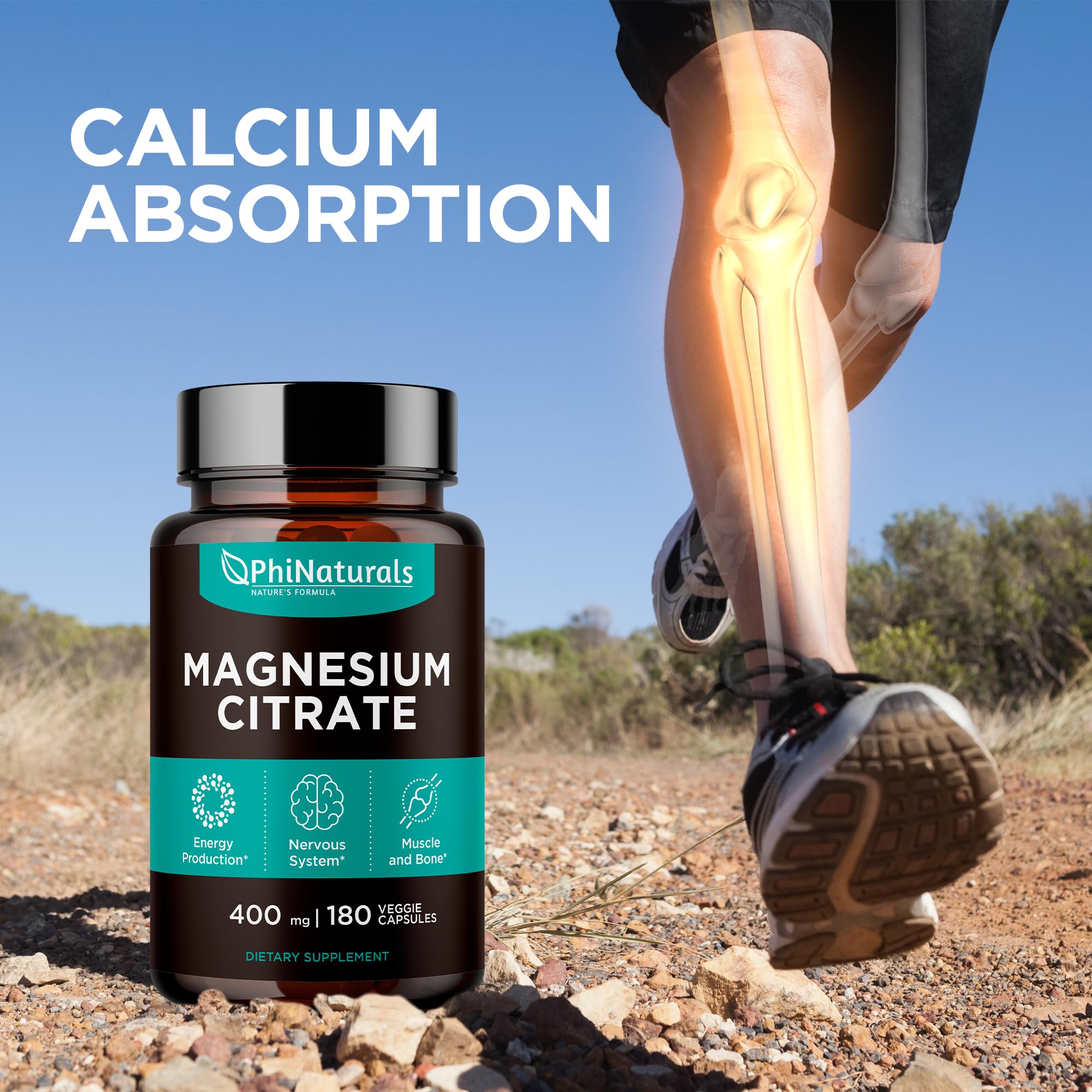 Close-up of small easy-swallow magnesium citrate capsules Close-up of small easy-swallow magnesium citrate capsules