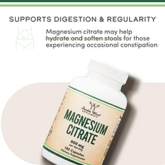 Globally sourced ingredients used in Magnesium Citrate 800mg