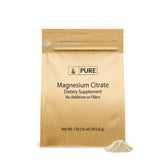 Pure Original Magnesium Citrate Powder 1 lb — unflavored