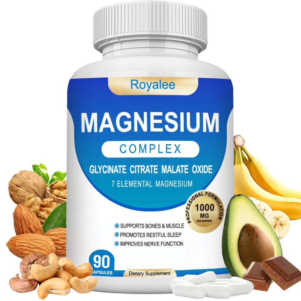 Magnesium Complex 1000mg bottle with 90 capsules