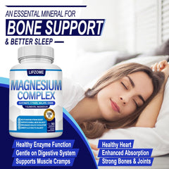 Close-up of magnesium malate and taurate forms