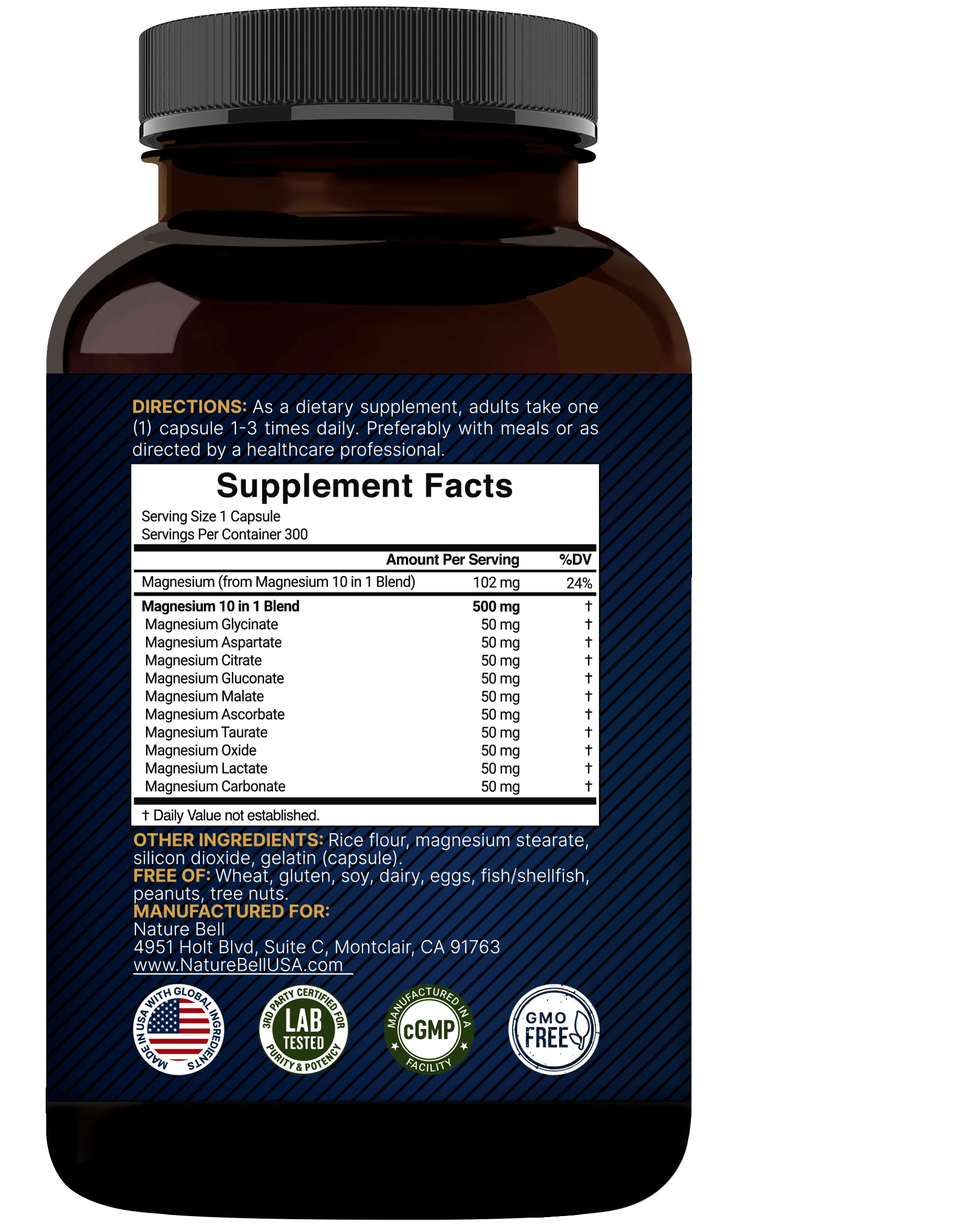 One-a-day magnesium supplement lifestyle image One-a-day magnesium supplement lifestyle image