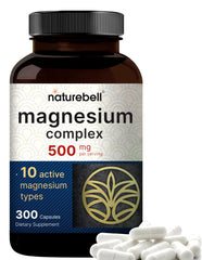 Magnesium Complex 500mg bottle with 300 capsules