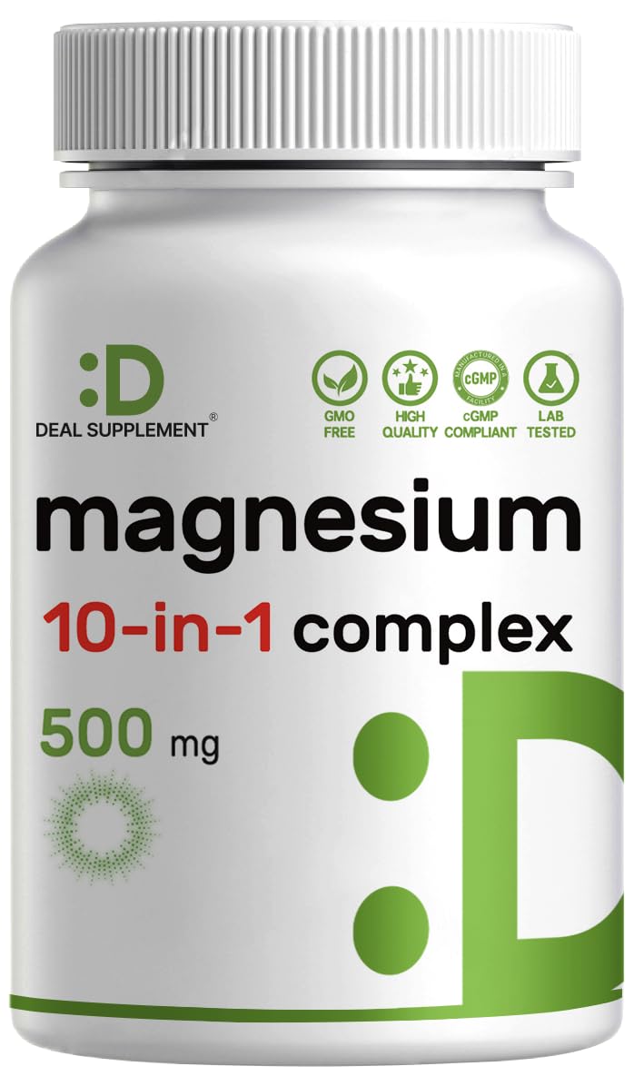 Magnesium Complex bottle with 240 veggie capsules