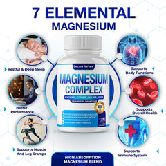 Label highlighting full-spectrum 7 magnesium types